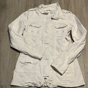 Only Women's White Utility Jacket